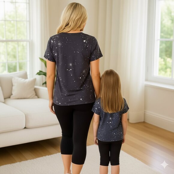 M/L/XL NEW Womens "MAMA" Print Graphic Tee Cheetah - Mom and Me Matching Shirts - Picture 8 of 8